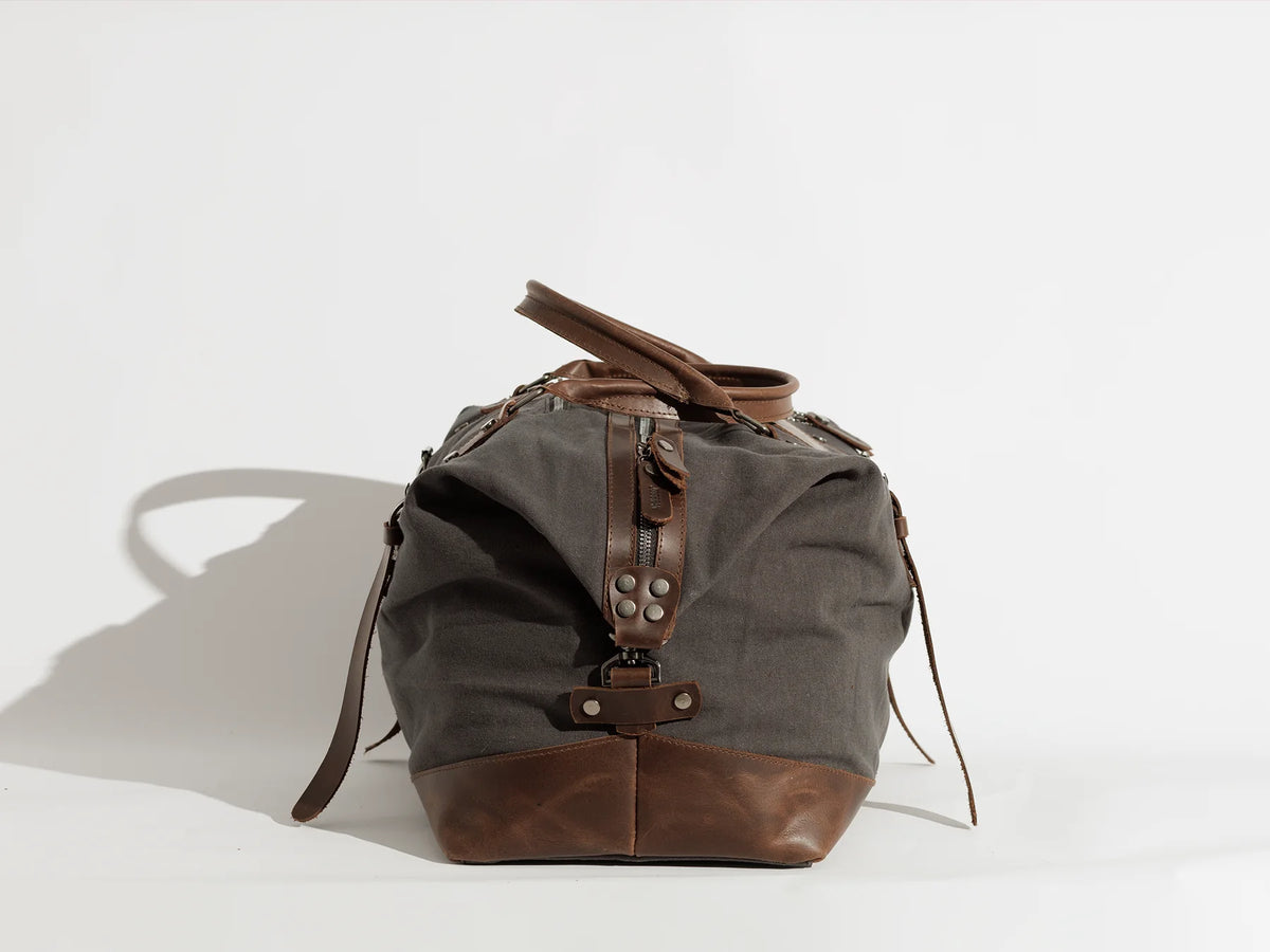 JOOBRAN VINTAGE TRAVEL BAG - DARK GRAY