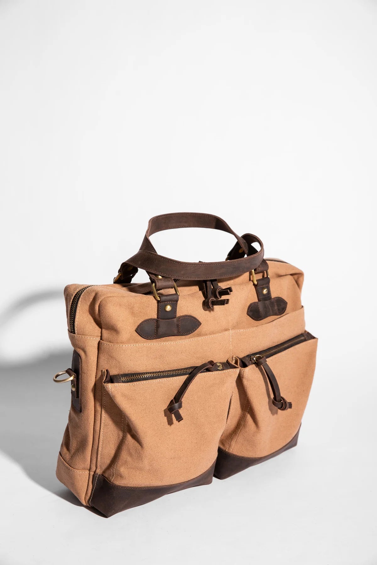 JOOBRAN CHARLIE MESSENGER BAG - TAN