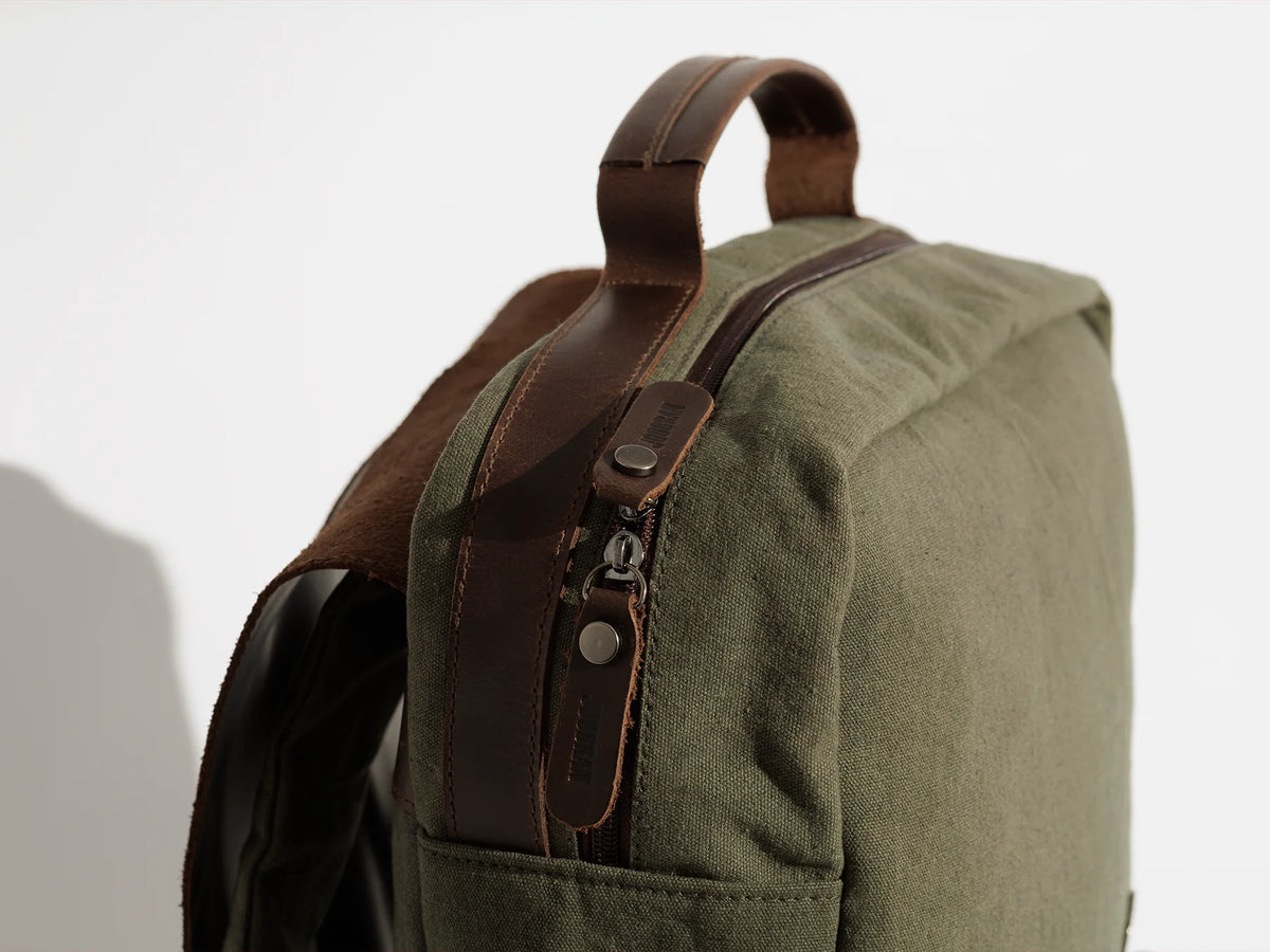 JOOBRAN DAILY VINTAGE BACKPACK - ARMY