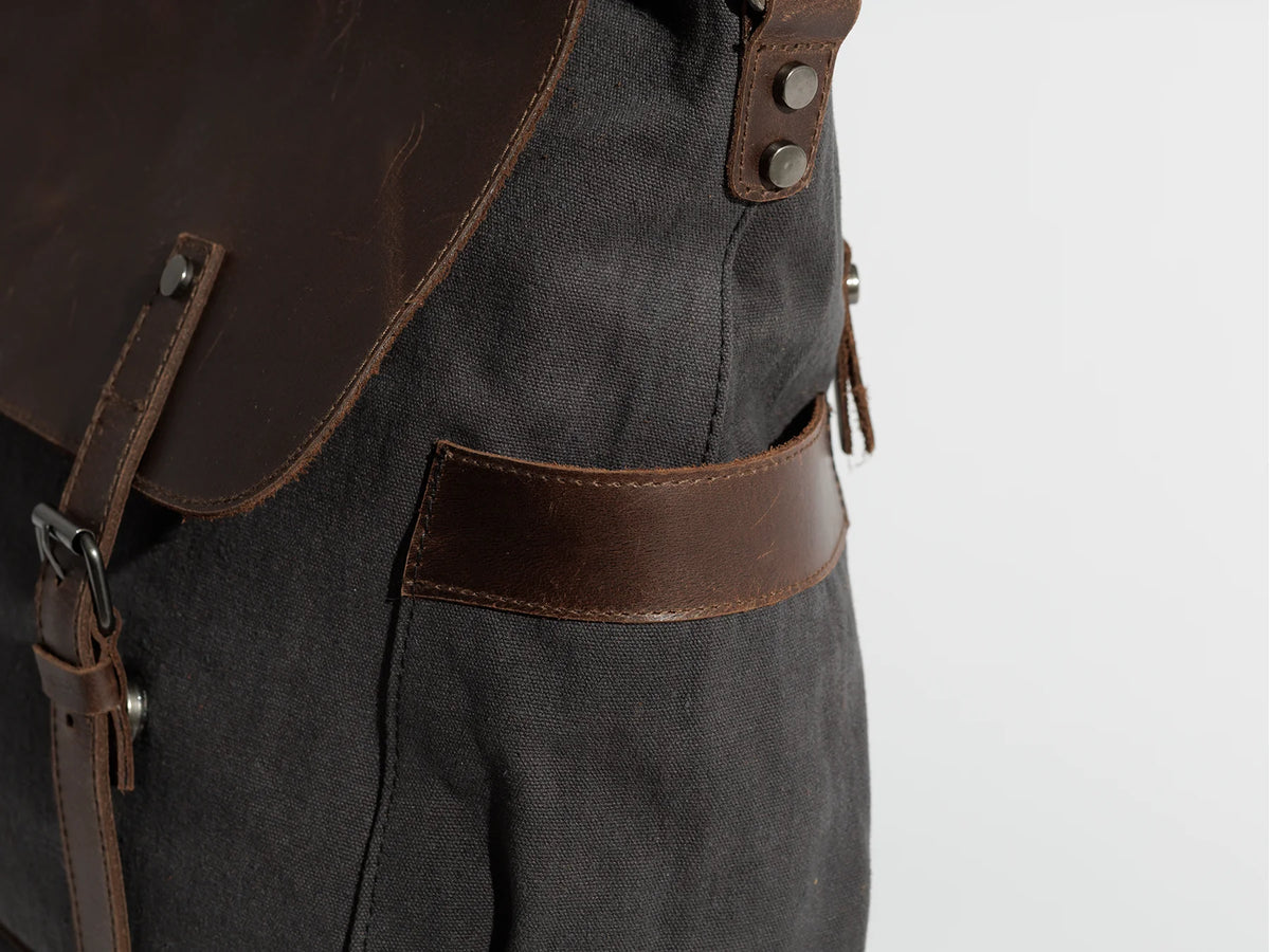 JOOBRAN VINTAGE BUSINESS BAG - DARK GRAY