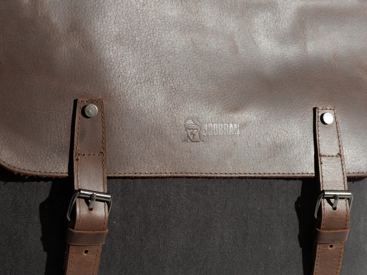 JOOBRAN VINTAGE BUSINESS BAG - DARK GRAY