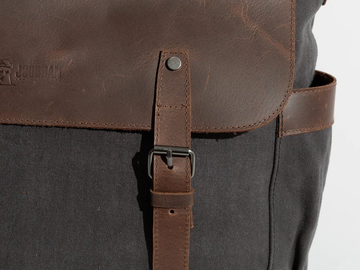 JOOBRAN VINTAGE BUSINESS BAG - DARK GRAY