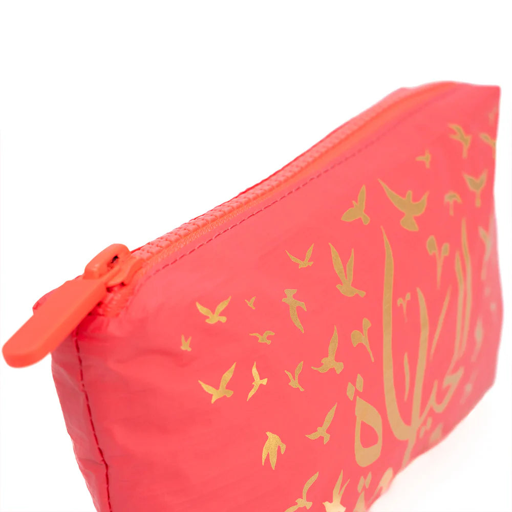 Mini Pouch - "Life is Beautiful"