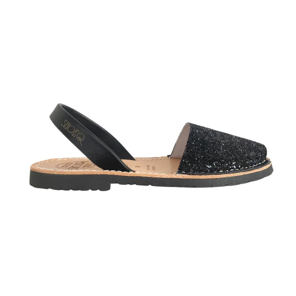classic avarca in midnight glitter