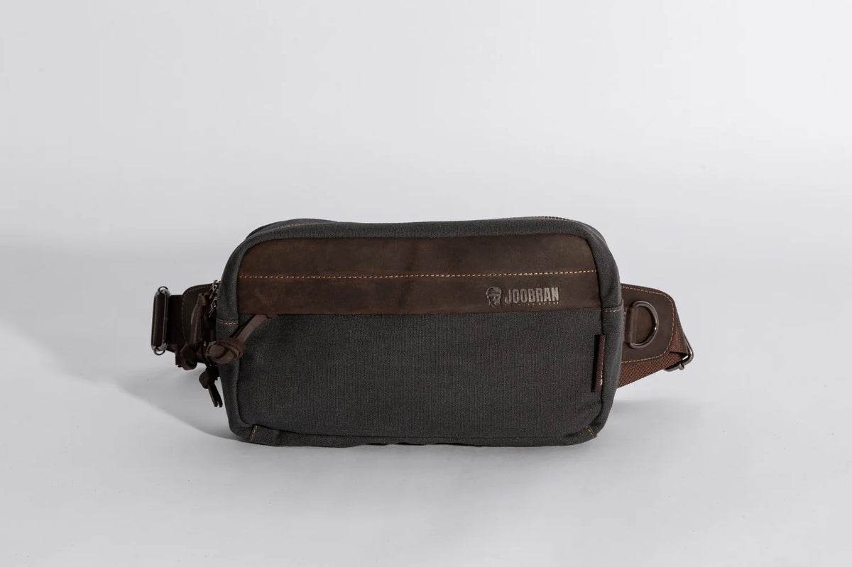 JOOBRAN CHESTER FANNY BAG - DARK GRAY