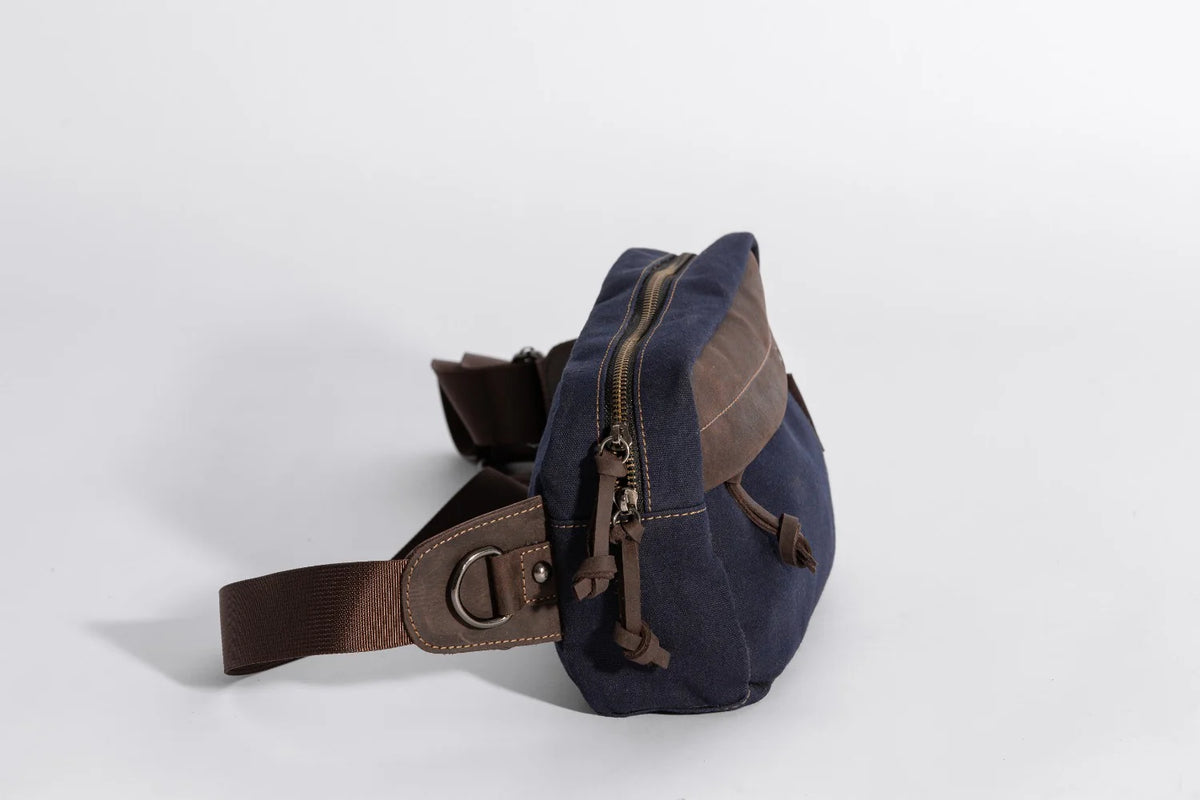 JOOBRAN CHESTER FANNY BAG - NAVY BLUE