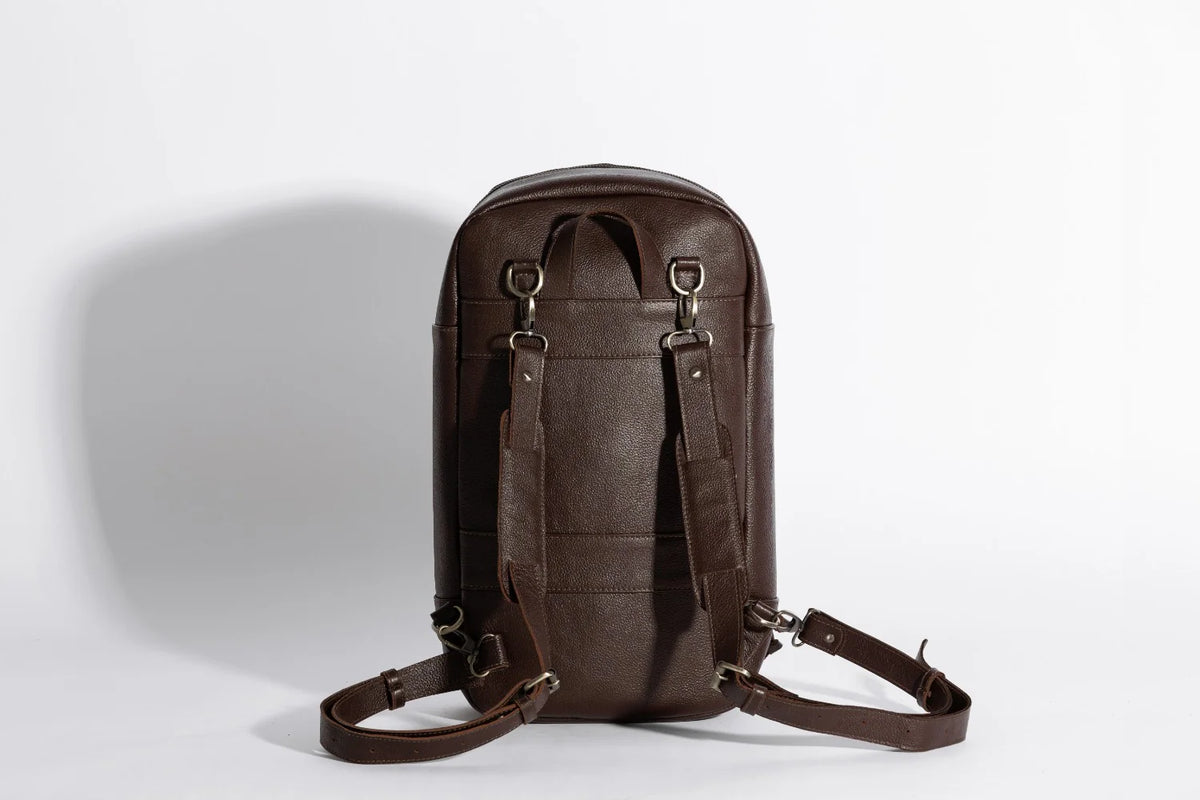 JOOBRAN OXFORD BACKPACK - BROWN