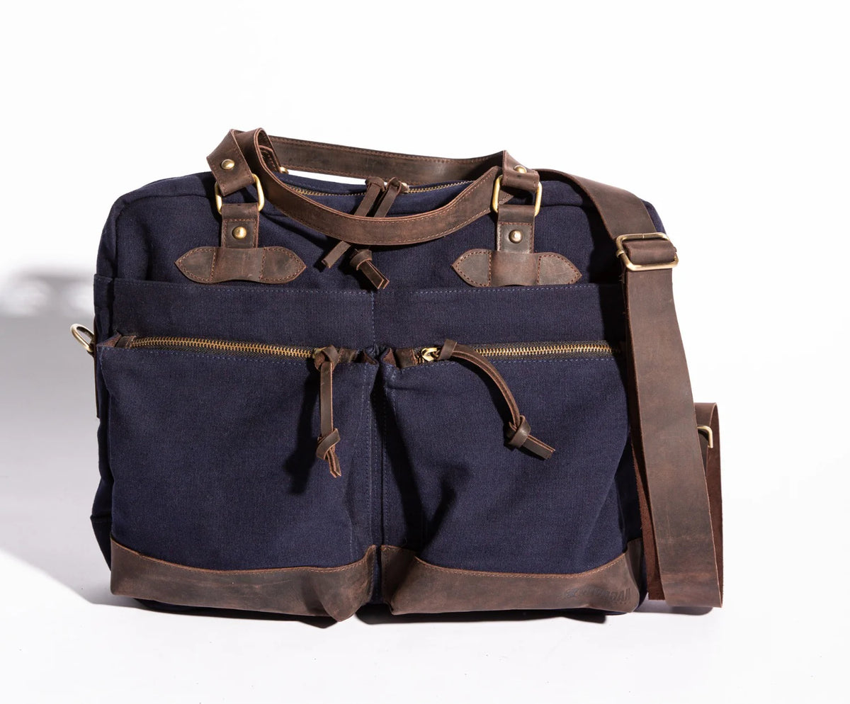 JOOBRAN CHARLIE MESSENGER BAG - NAVY BLUE