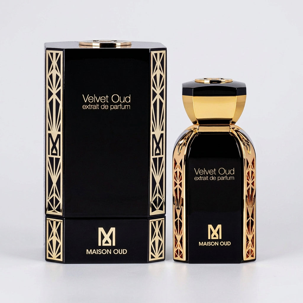 Maison Oud Velvet Oud Extrait de Parfum with box