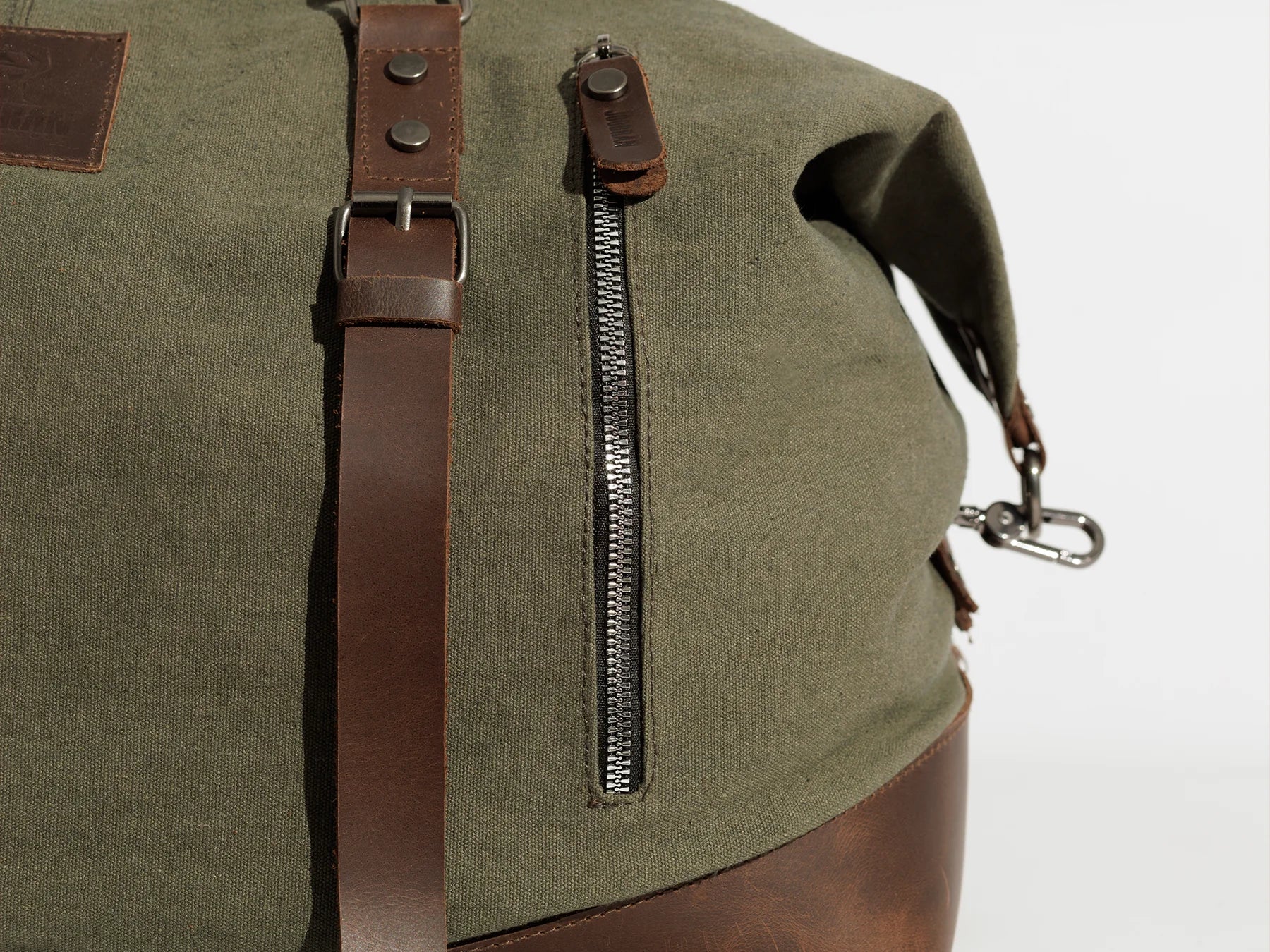 JOOBRAN VINTAGE TRAVEL BAG - ARMY