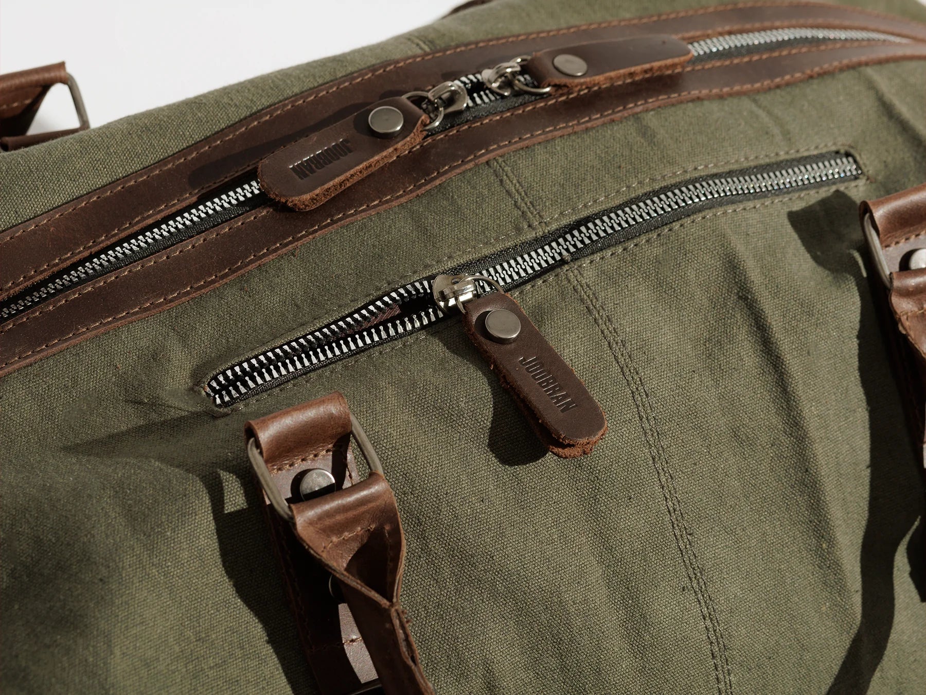 JOOBRAN VINTAGE TRAVEL BAG - ARMY