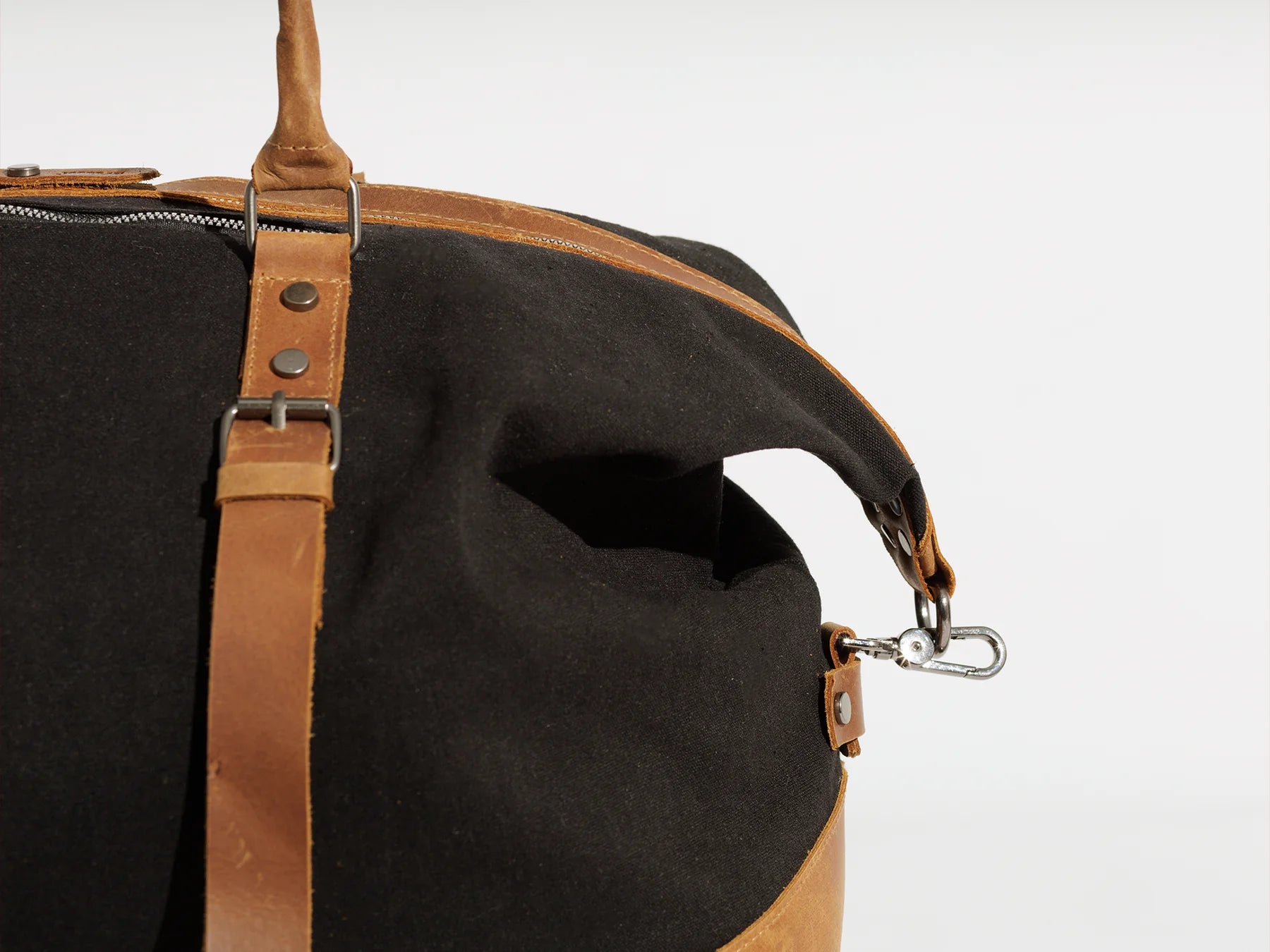 JOOBRAN VINTAGE TRAVEL BAG - BLACK