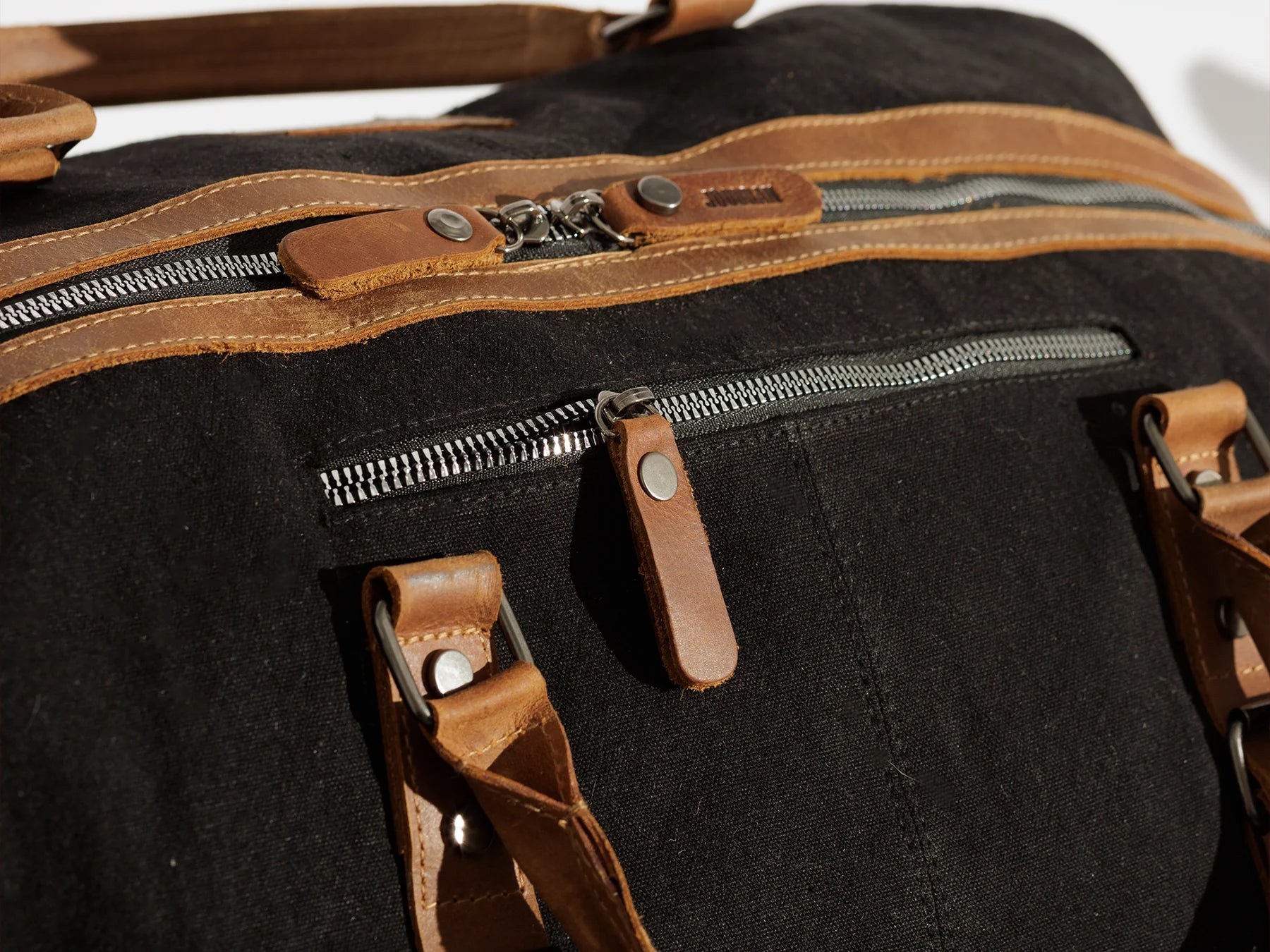JOOBRAN VINTAGE TRAVEL BAG - BLACK