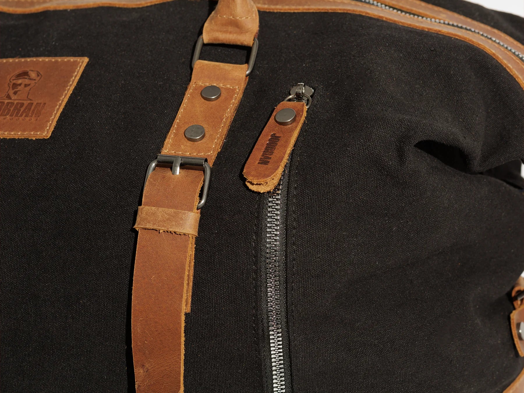 JOOBRAN VINTAGE TRAVEL BAG - BLACK