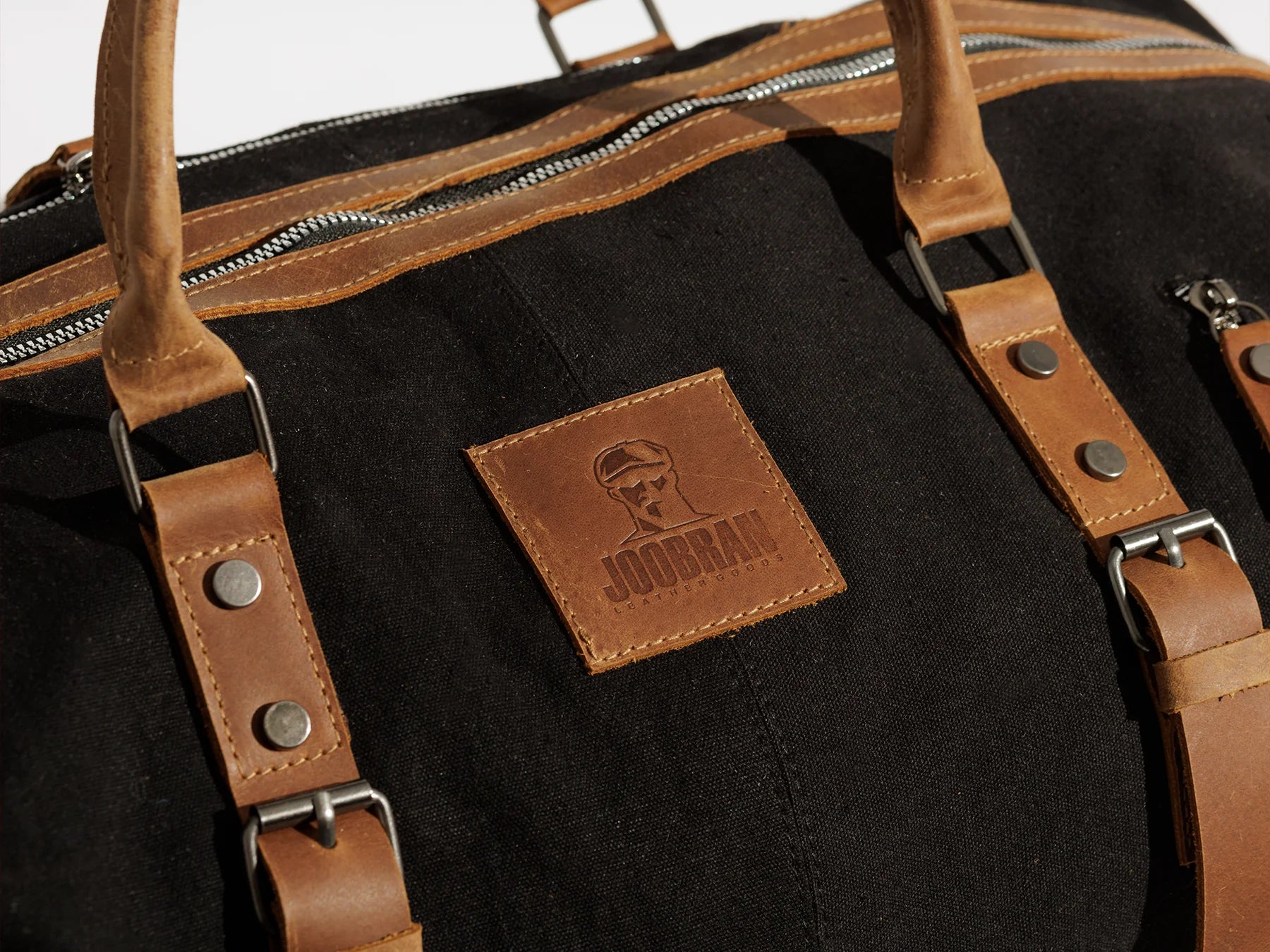 JOOBRAN VINTAGE TRAVEL BAG - BLACK