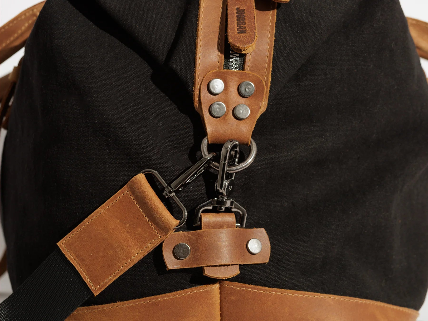 JOOBRAN VINTAGE TRAVEL BAG - BLACK