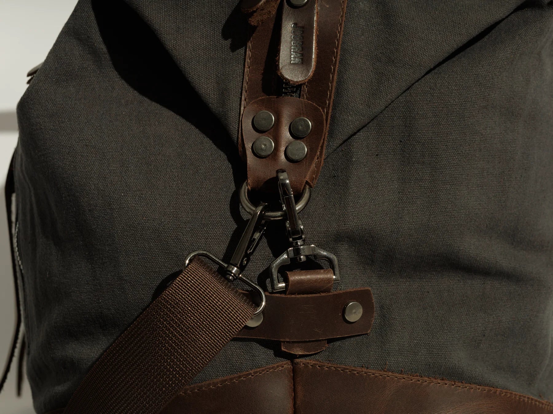 JOOBRAN VINTAGE TRAVEL BAG - DARK GRAY