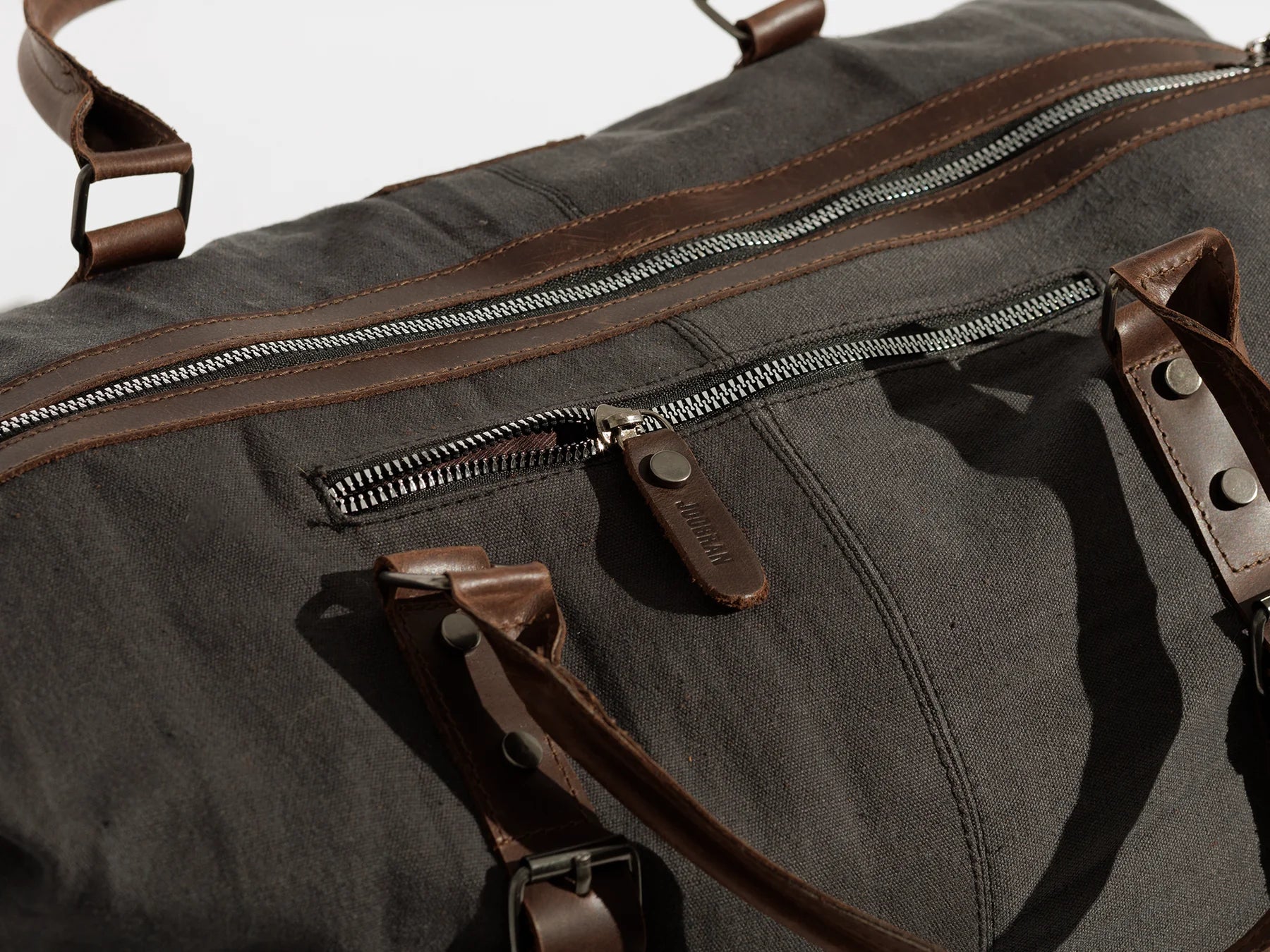 JOOBRAN VINTAGE TRAVEL BAG - DARK GRAY