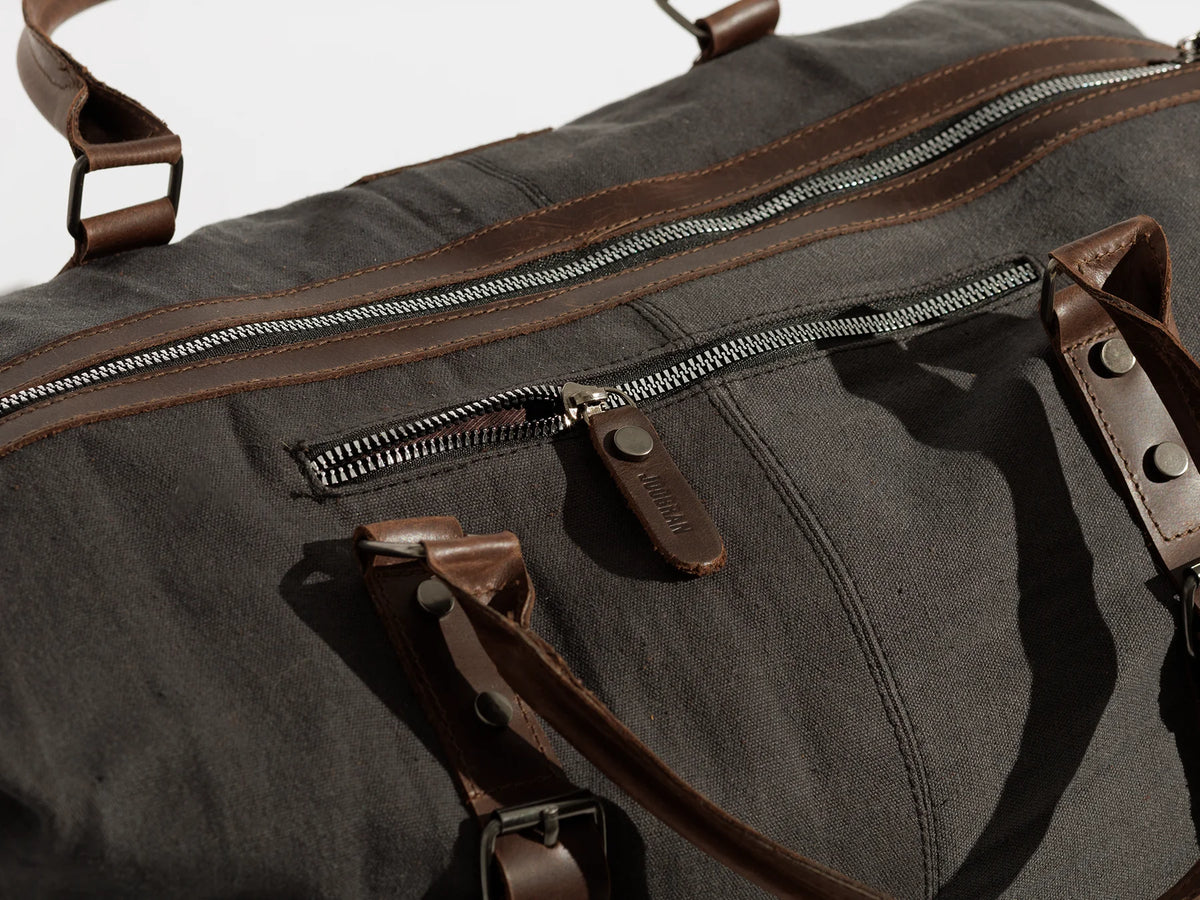 JOOBRAN VINTAGE TRAVEL BAG - DARK GRAY