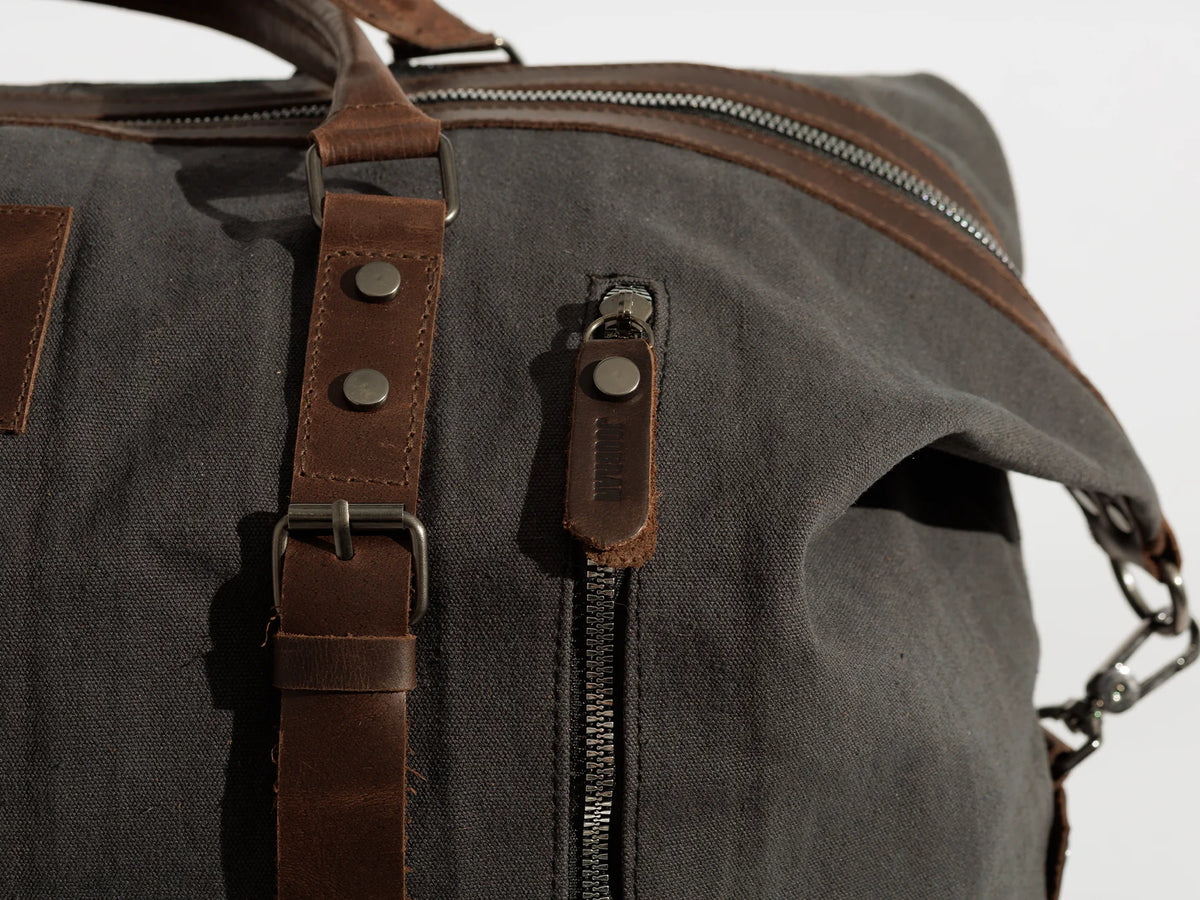 JOOBRAN VINTAGE TRAVEL BAG - DARK GRAY