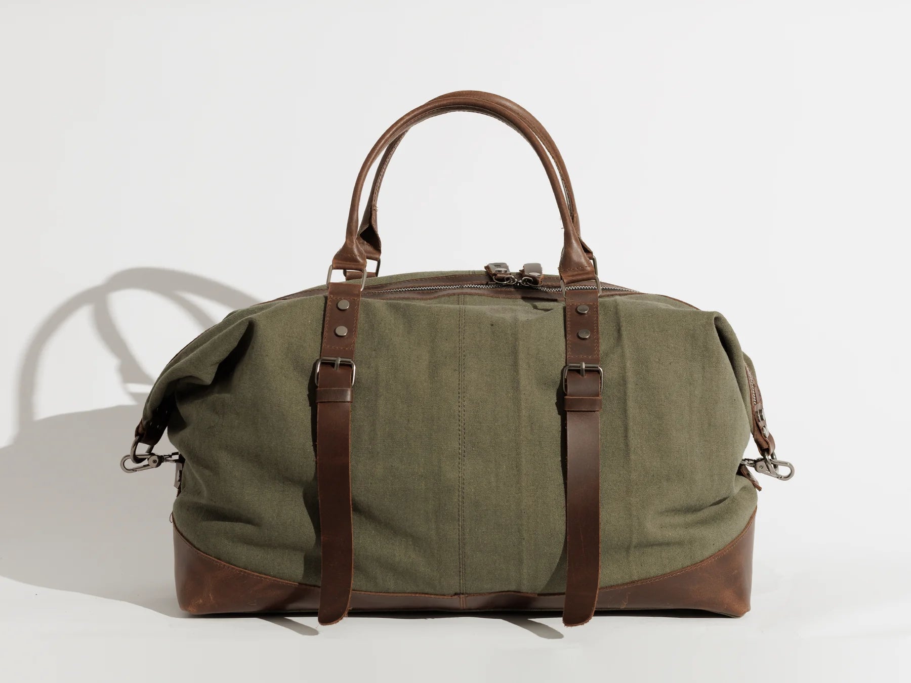 JOOBRAN VINTAGE TRAVEL BAG - ARMY