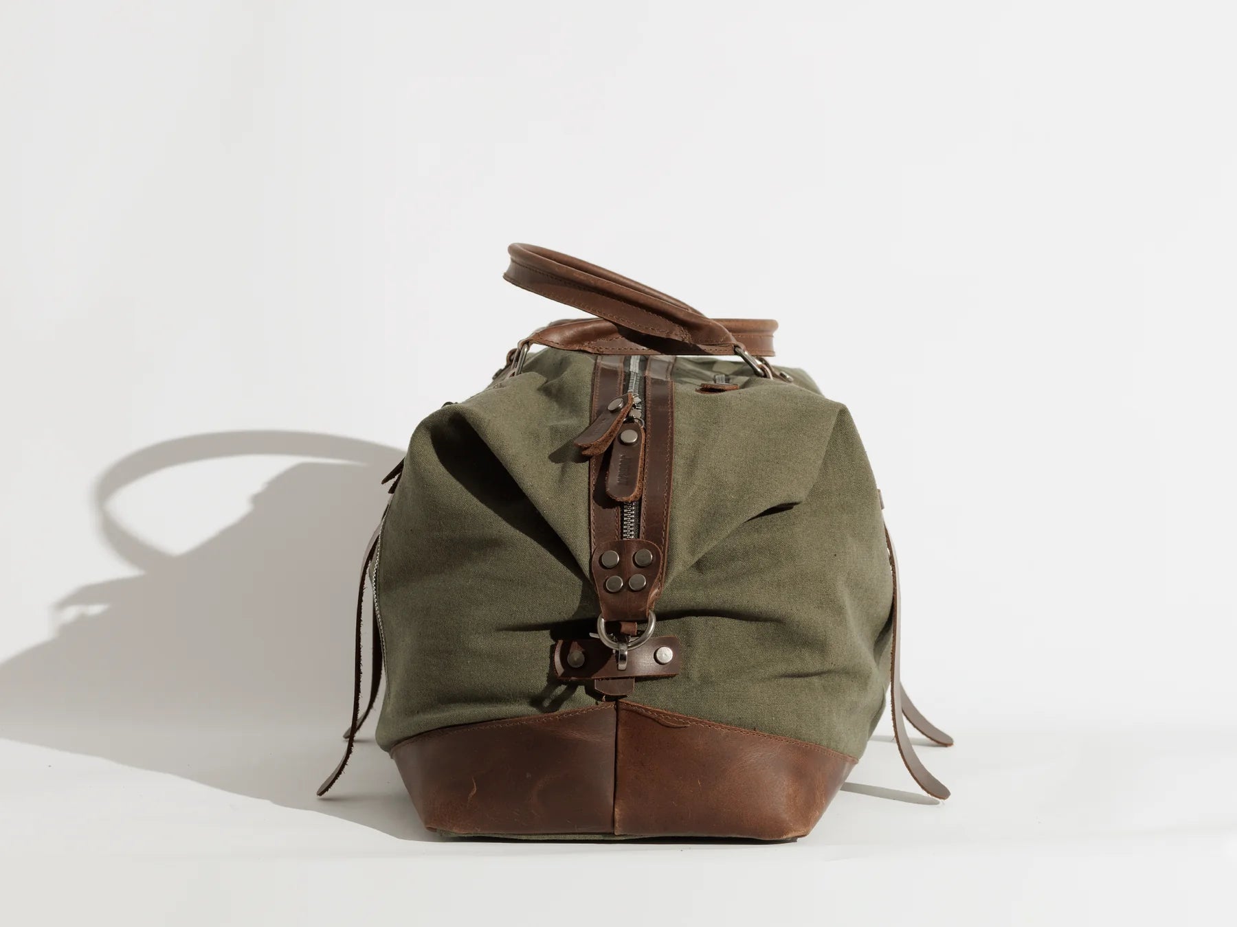 JOOBRAN VINTAGE TRAVEL BAG - ARMY