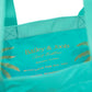 Signature Tote Bag - Aqua Golden Palms