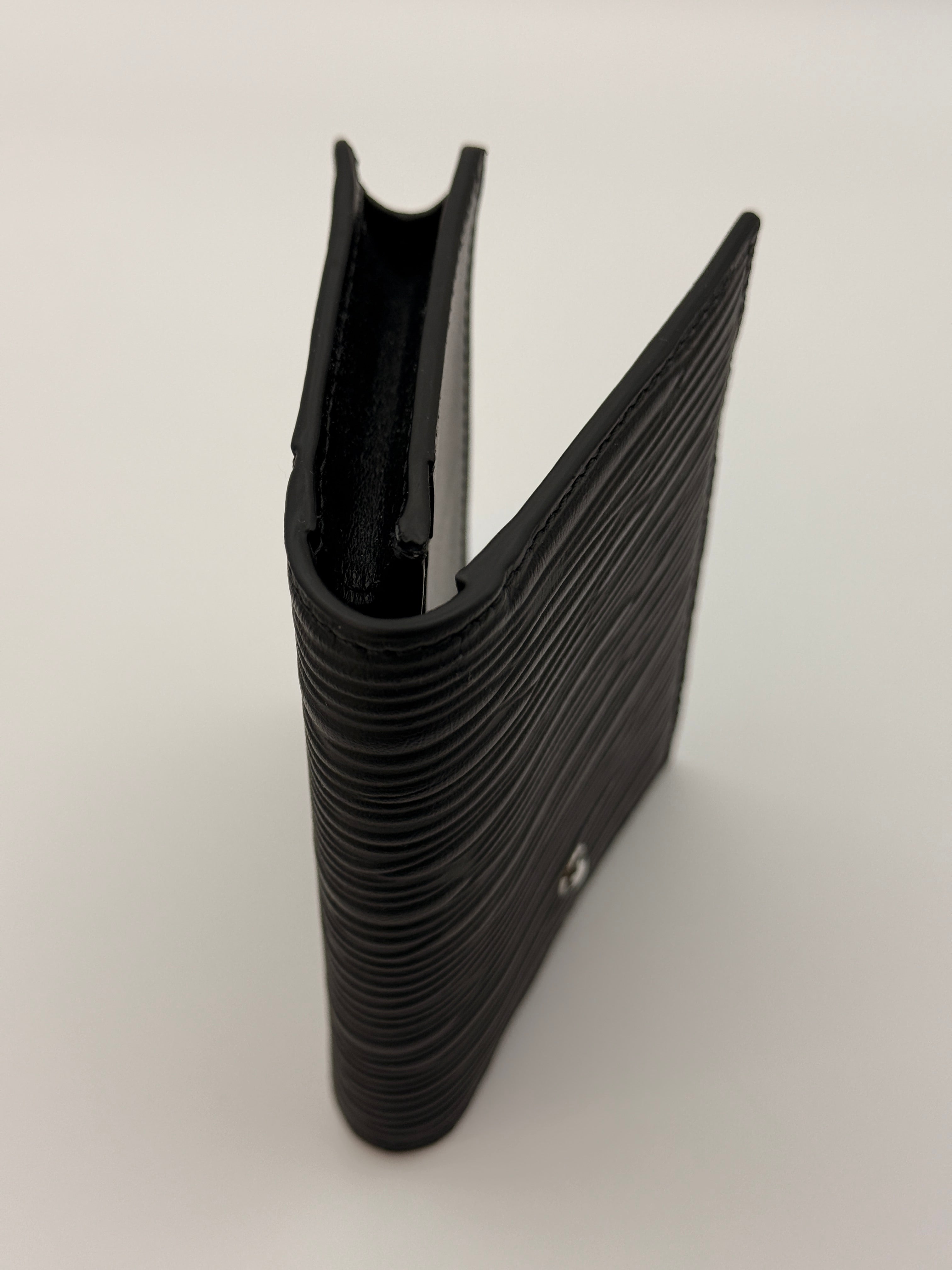 MONTBLANC MEISTERSTUCK LEATHER CARD HOLDER - BLACK