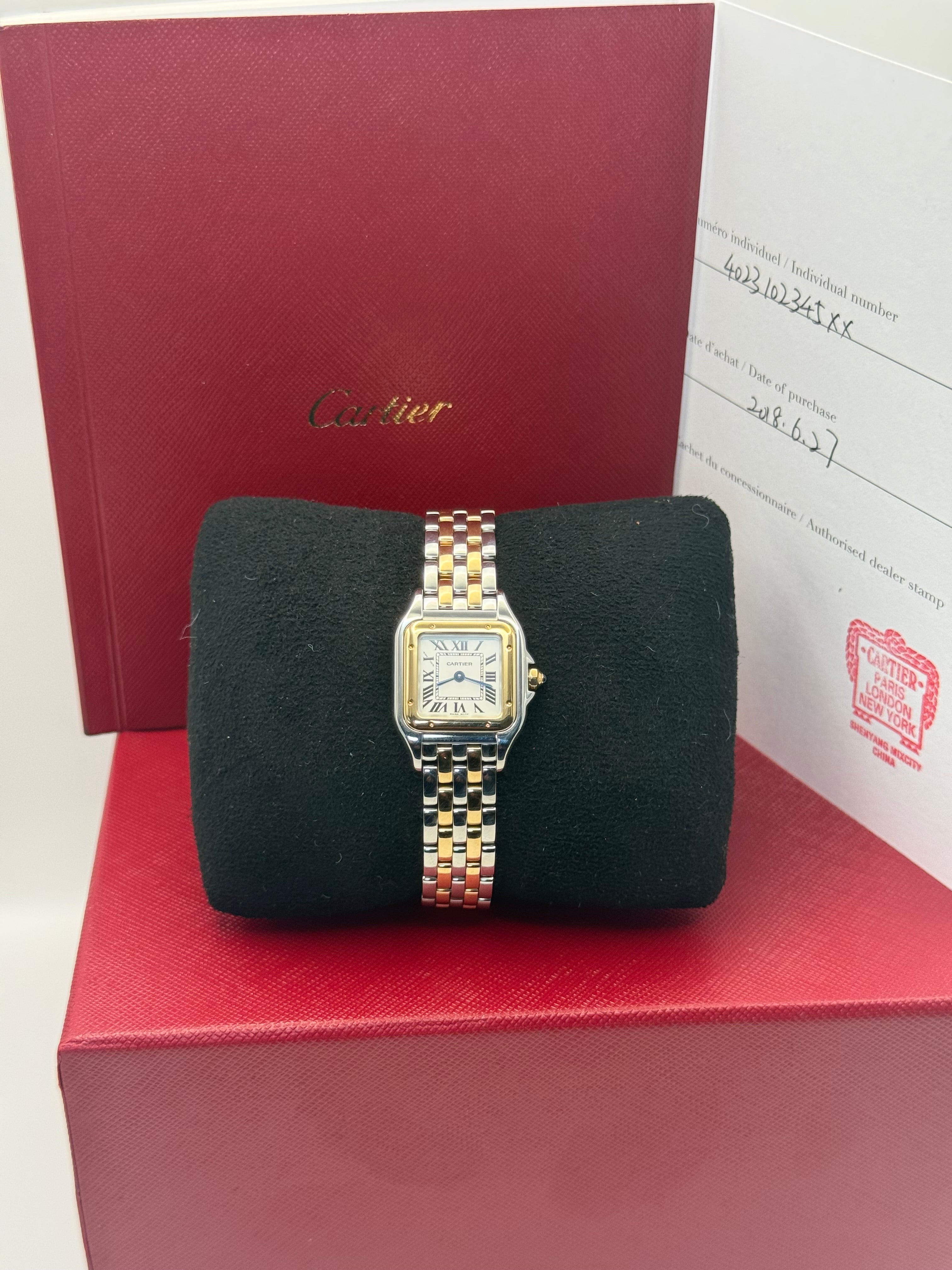 Cartier Panthère de Cartier – Small Gold & Steel