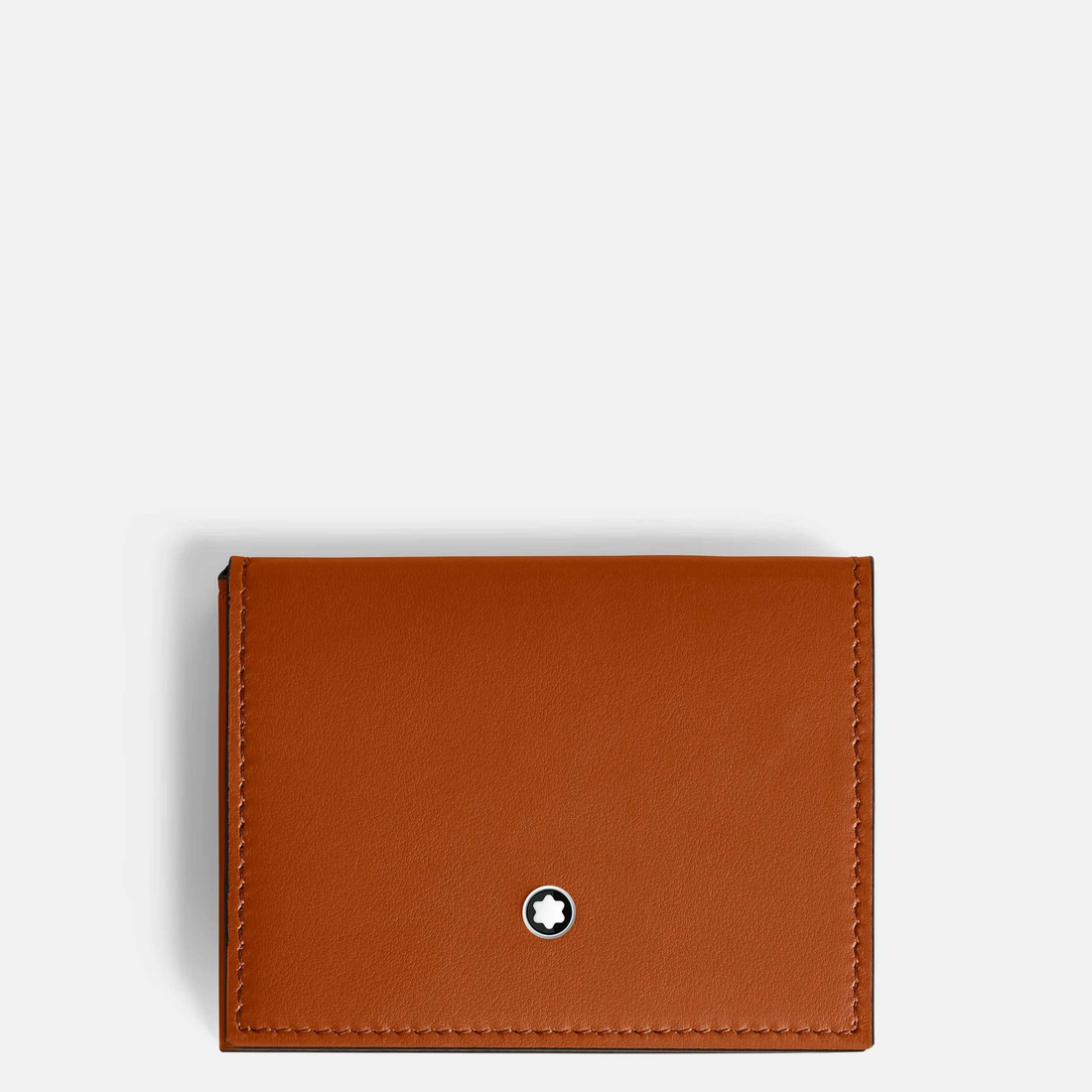 MONTBLANC SOFT TRIO CARD HOLDER - RUST