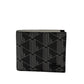 Lacoste M Billfold coin MONOGRAM NOIR GRIS