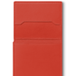 MONTBLANC MEISTERSTUCK CARDHOLDER - BRICK RED