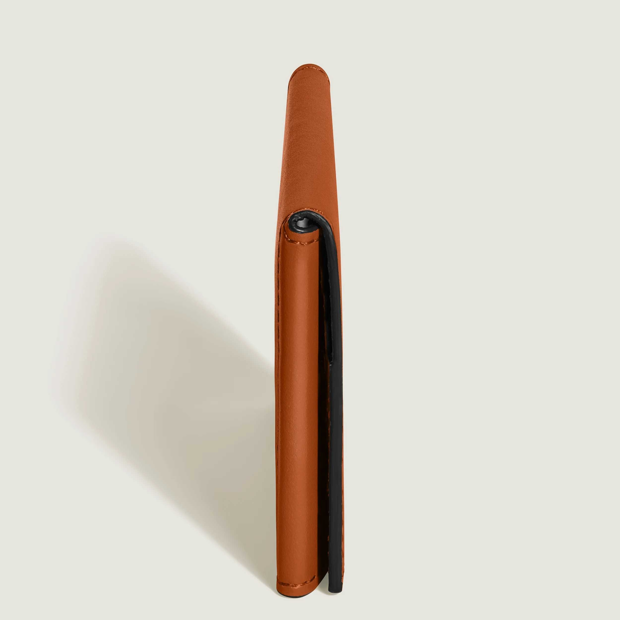MONTBLANC SOFT TRIO CARD HOLDER - RUST