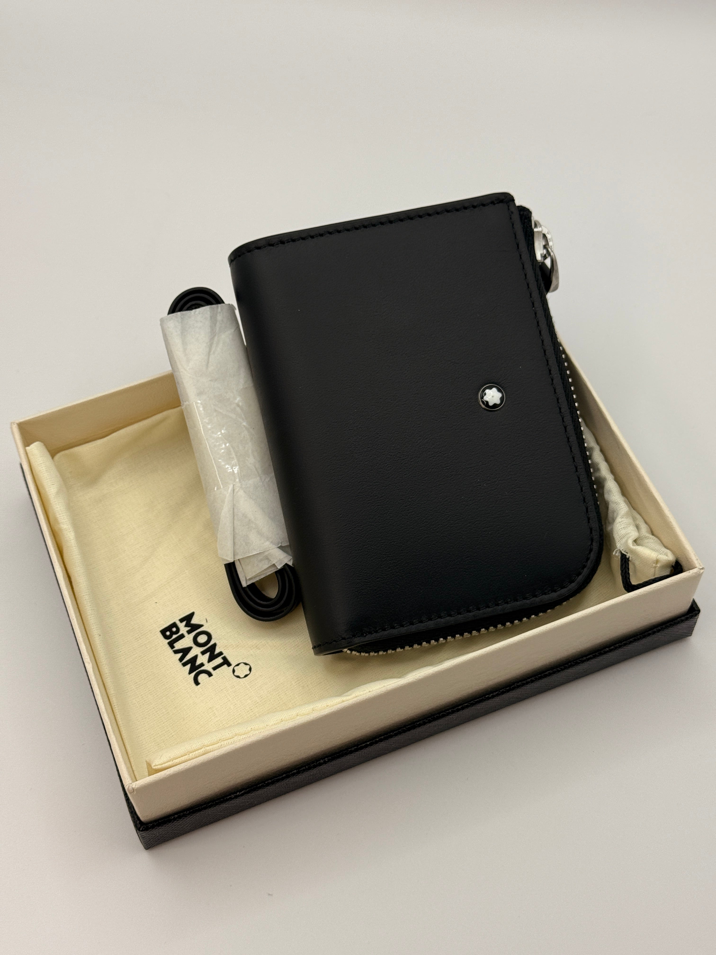 MONTBLANC MEISTERSTUCK SOFT KEY WALLET - BLACK