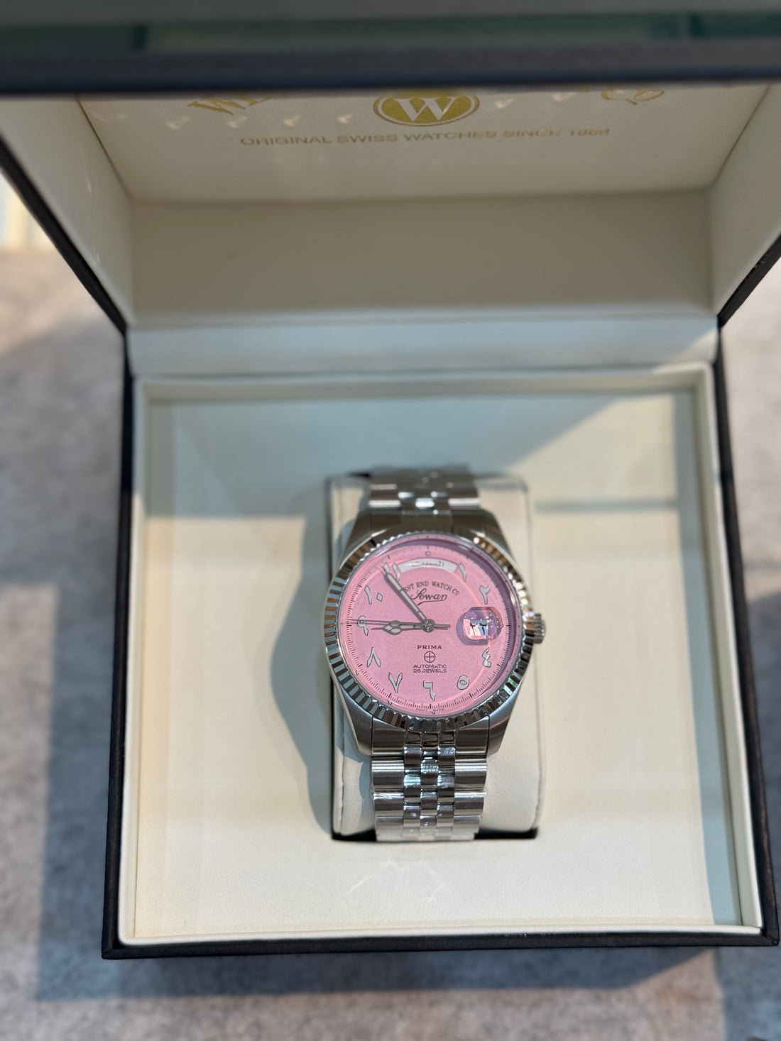 west end watch PINK Auto