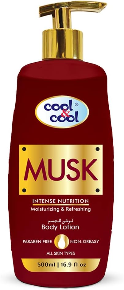 Cool & Cool Musk Body Lotion 500ML
