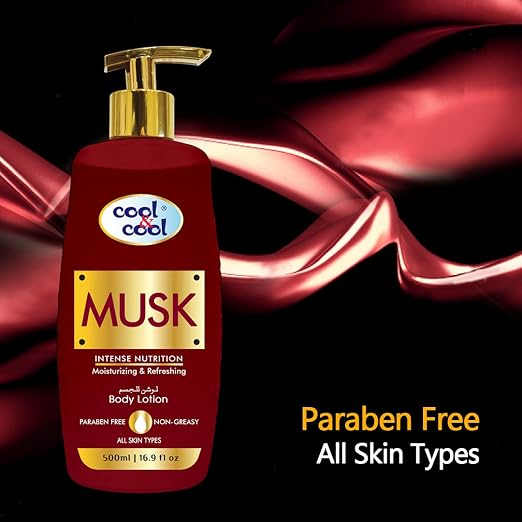 Cool & Cool Musk Body Lotion 500ML