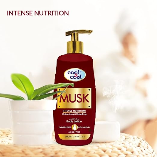 Cool & Cool Musk Body Lotion 500ML