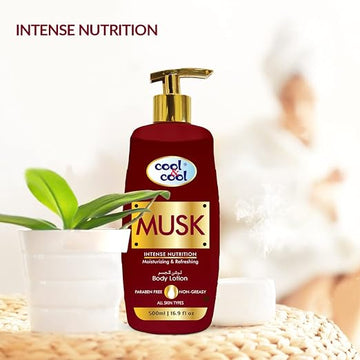 Cool & Cool Musk Body Lotion 500ML