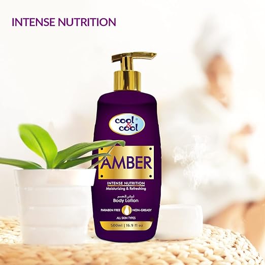 Cool & Cool Amber Body Lotion 500ML