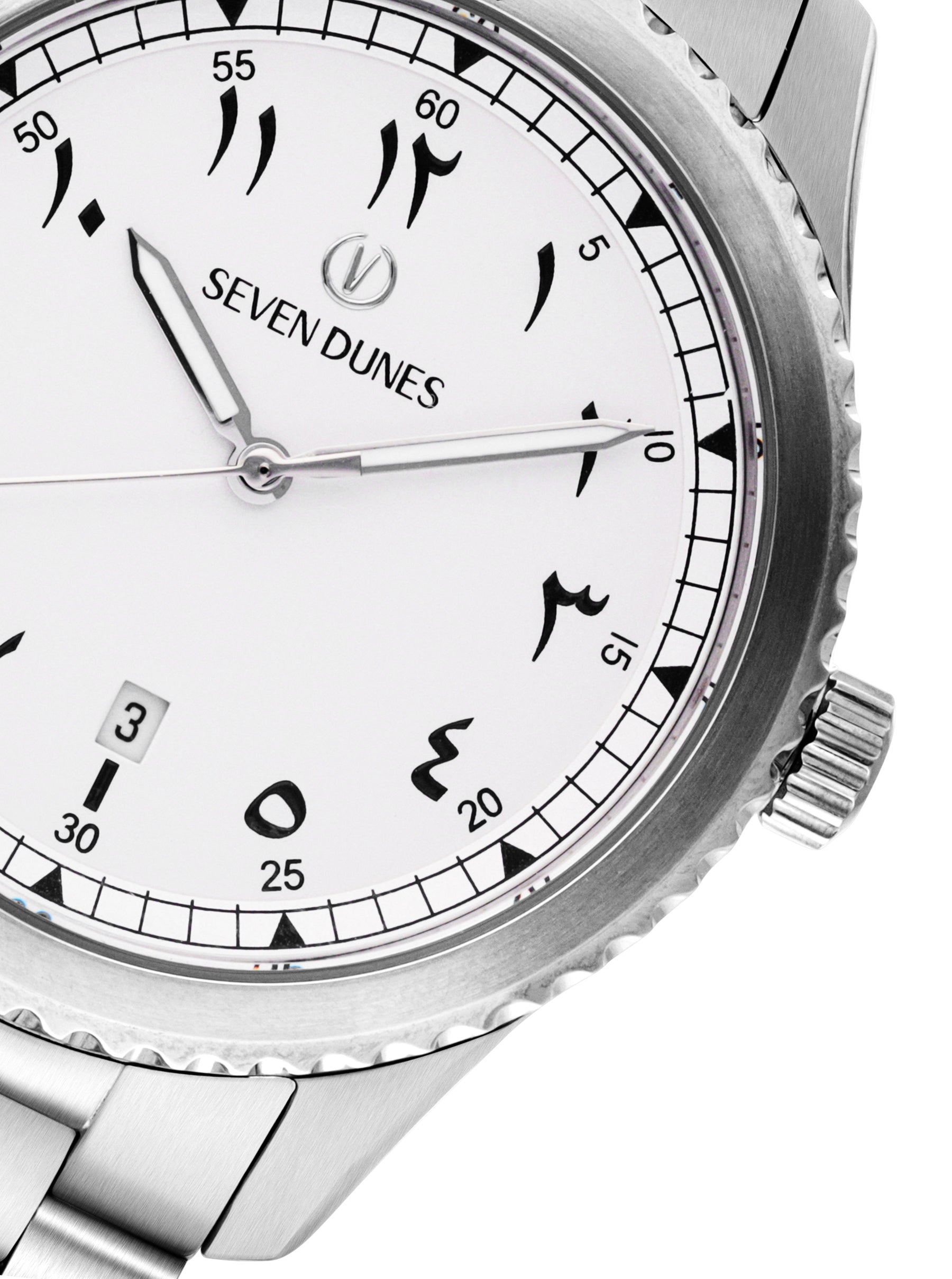 SEVEN DUNES WHITE DIAL