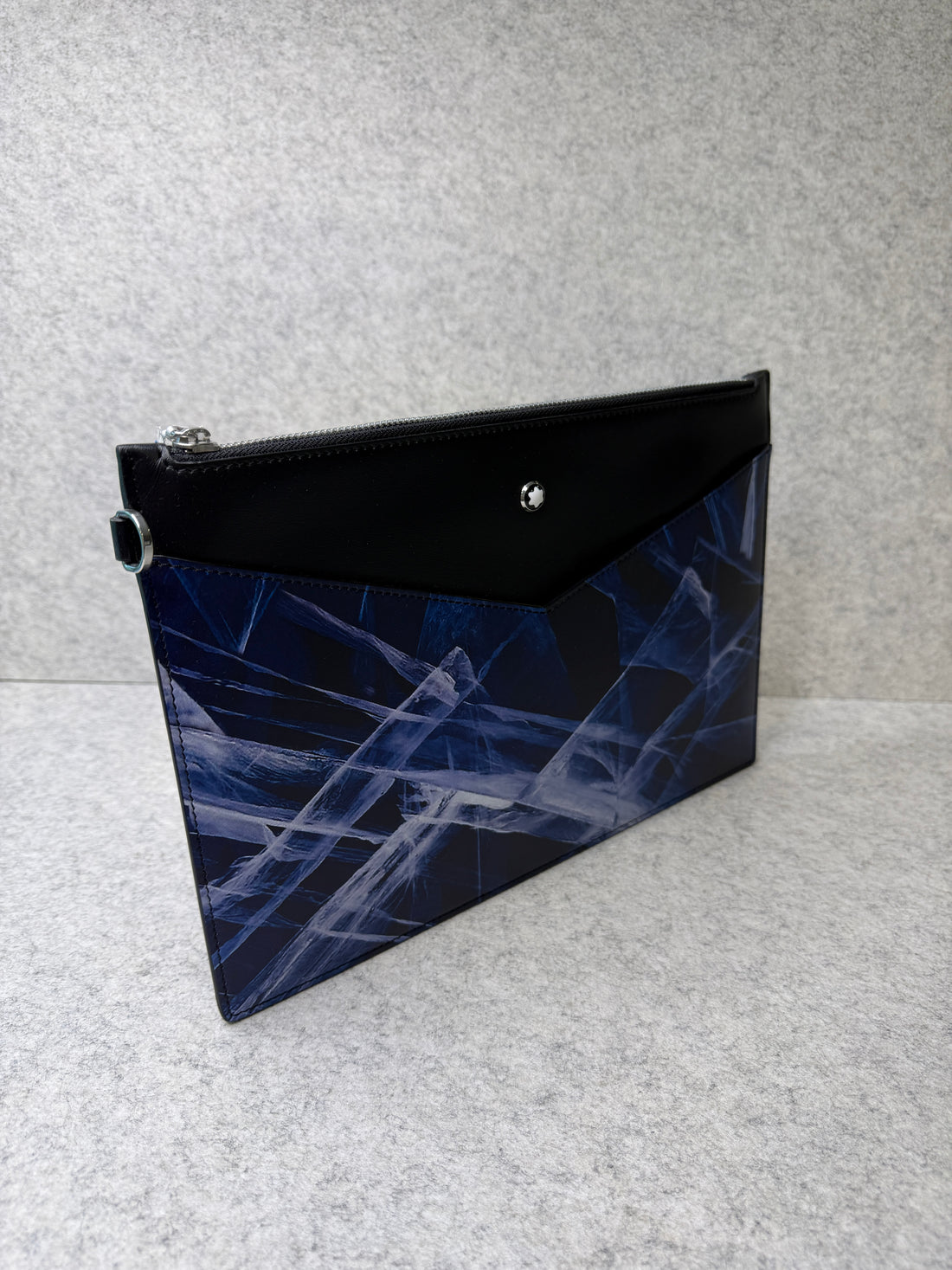 MONTBLANC MEISTERSTUCK LEATHER POUCH - GLACIER