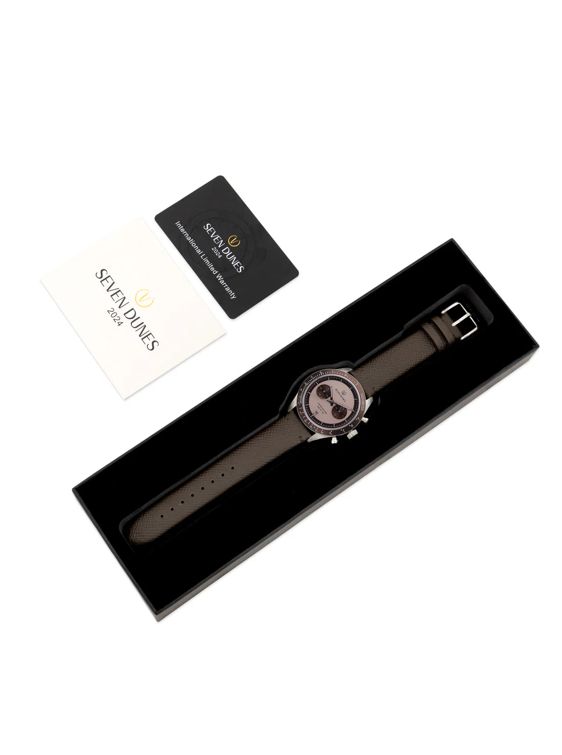 seven dunes sunset chrono 41 Brown limited of 100 pcs