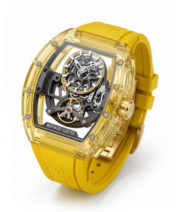 Alden Royston skeleton clear yellow