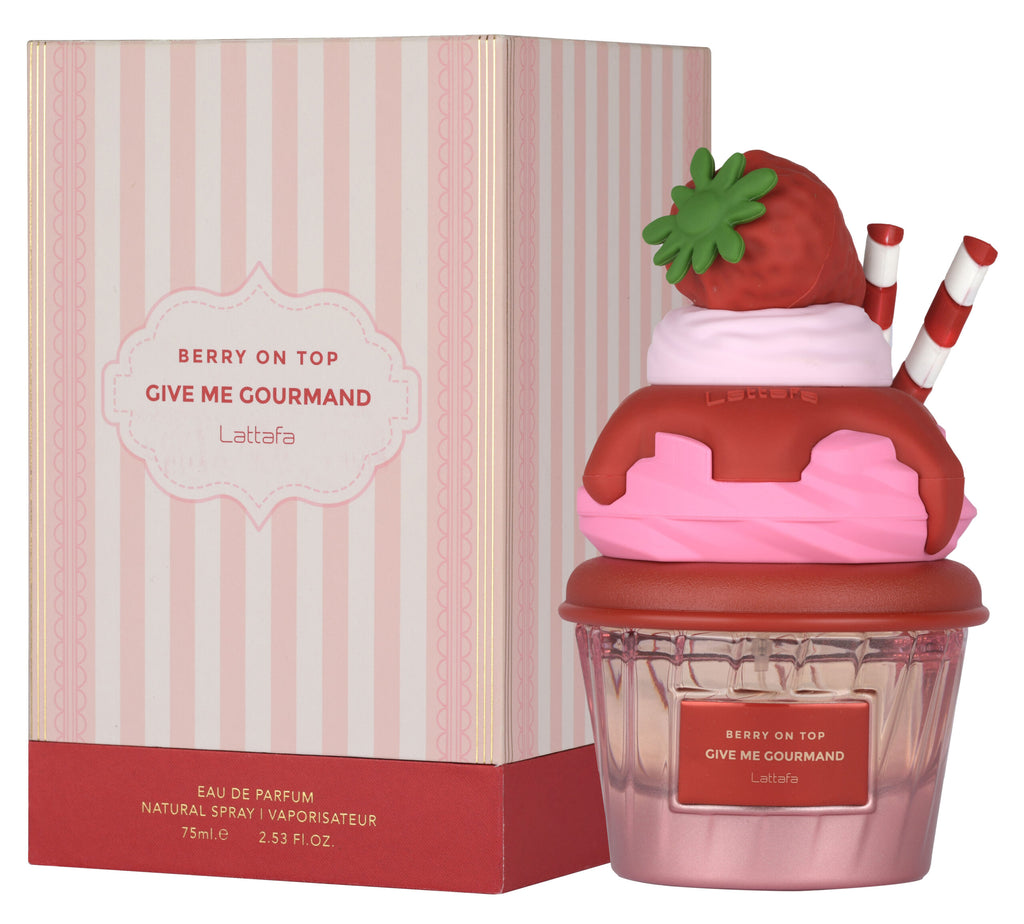 Berry On Top By Lattafa's Give Me Gourmand Range
