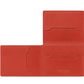 MONTBLANC MEISTERSTUCK CARDHOLDER - BRICK RED