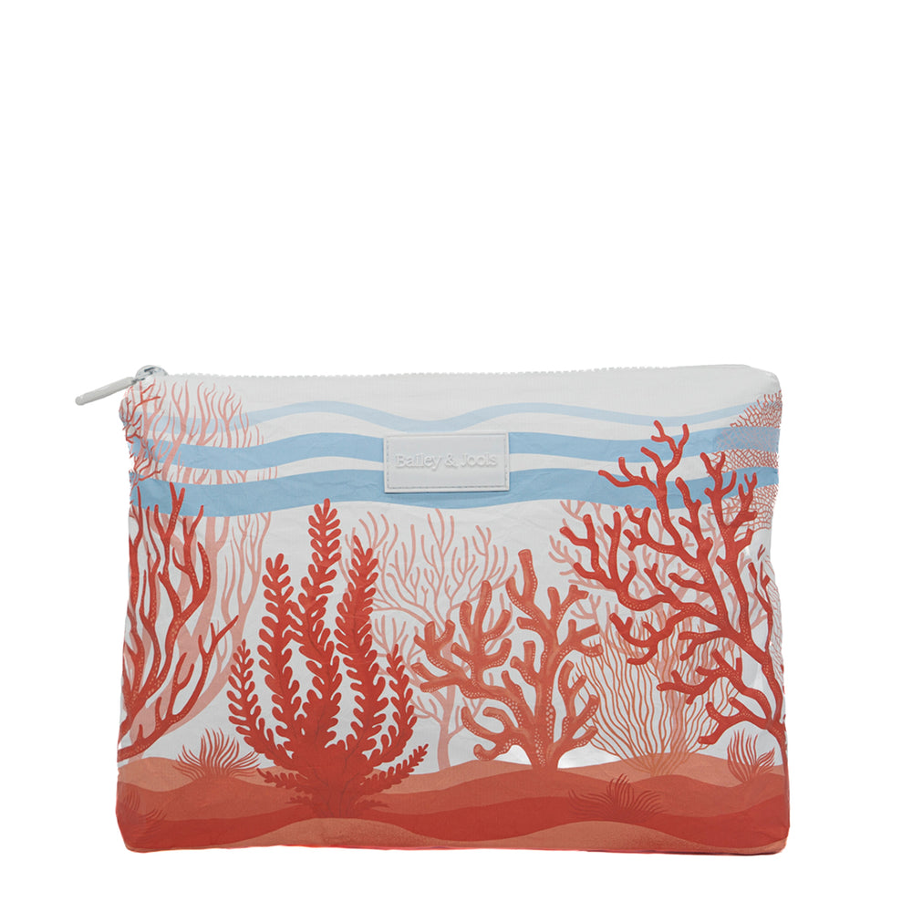 Large Pouch - Coral Crush