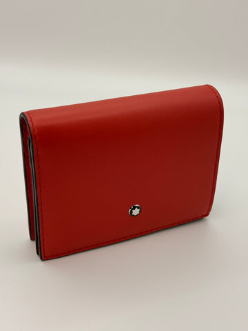 MONTBLANC CONTINENTAL WALLET NANO - CORAL