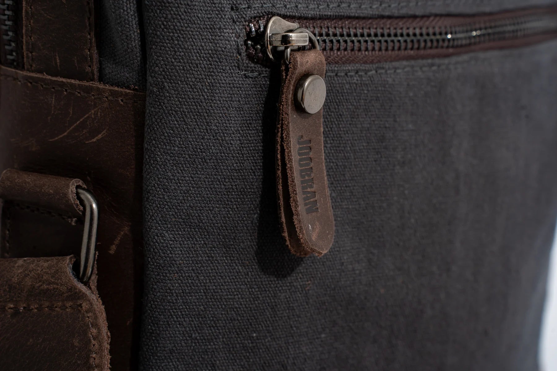 JOOBRAN MULTI-POCKET SHOULDER BAG - DARK GRAY