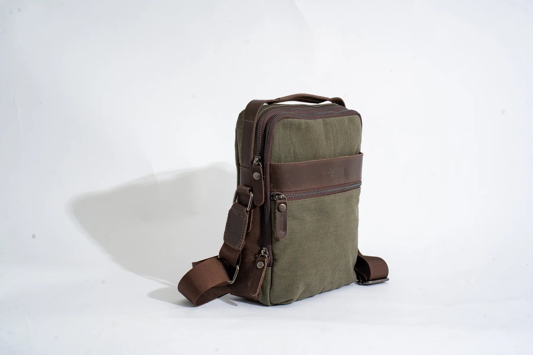 JOOBRAN MULTI-POCKET SHOULDER BAG - ARMY